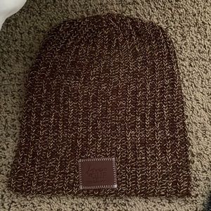 Brown love your melon beanie